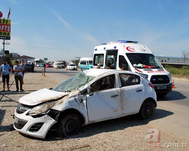 Emniyet kemerini arkadan bağladı, canından oldu! 4