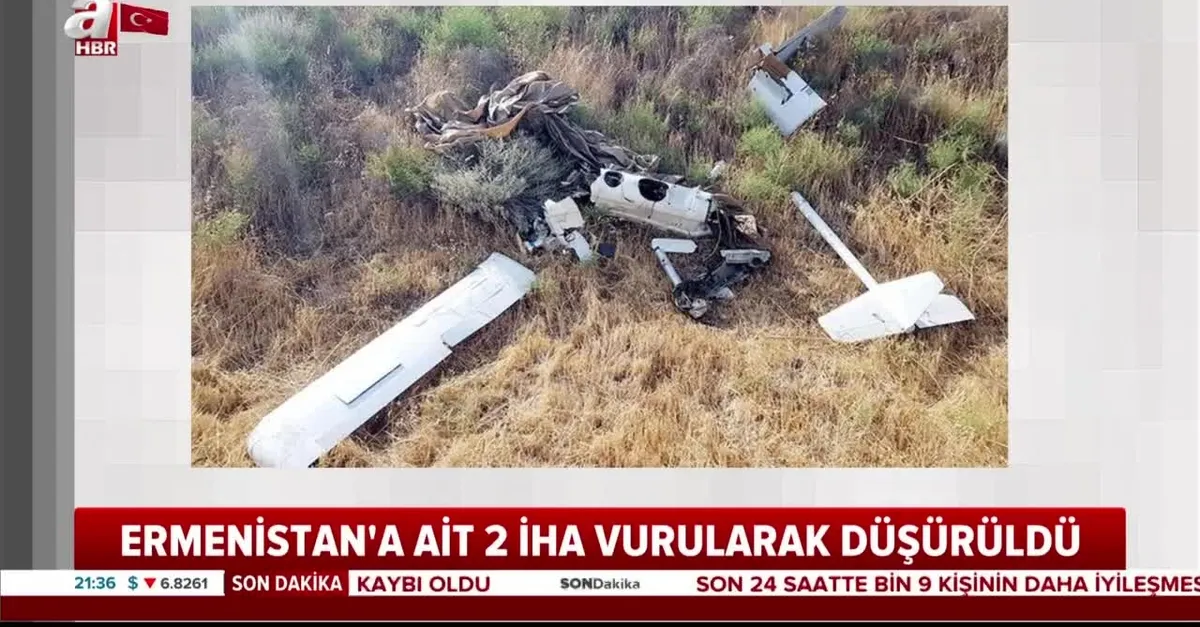 Azerbaycan Ermenistan'a ait 2 İHA'yı düşürdü
