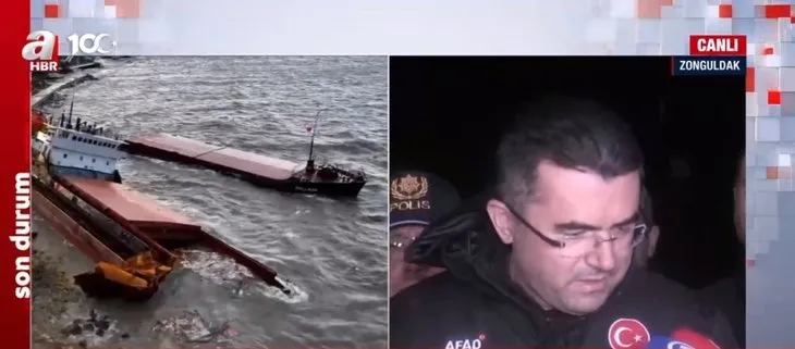 Zonguldak’ta Kafkametler isimli kuru yük gemisi battı! Bakan Yerlikaya son durumu açıkladı: 1 ölü 11 kayıp...