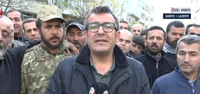 A Haber Suriye’de! Tarihi anlar