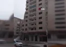 Hasarlı bina uyuşturucu yuvası oldu