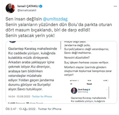 Son dakika: Ümit Özdağ’dan yeni provokasyon: Muğla’daki yangını sığınmacılar çıkardı | İşte gerçekler