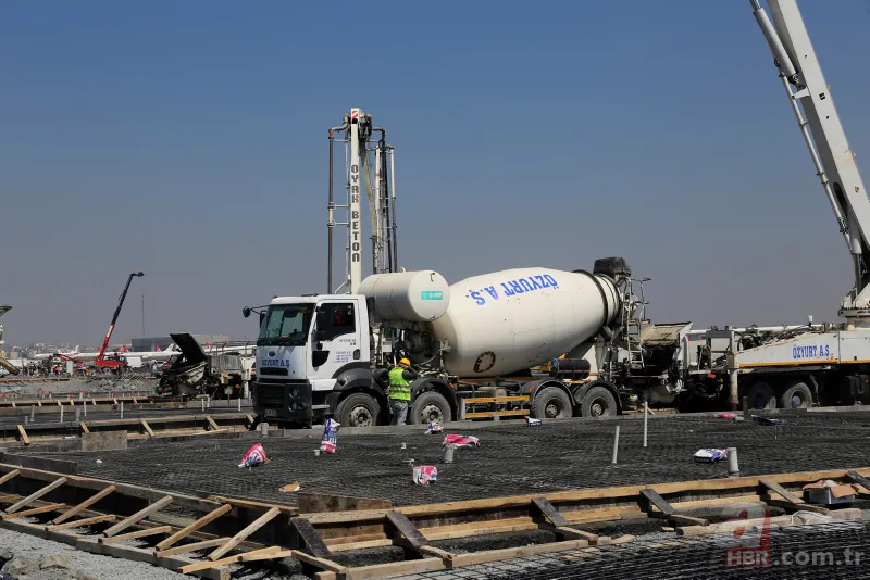 Başkan Erdoğan duyurmuştu! Atatürk Havalimanı'nda başlayan çalışmalar havadan görüntülendi 5