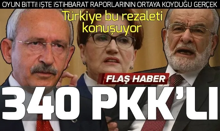 Teröristbaşından Zillet İttifakına tam destek!