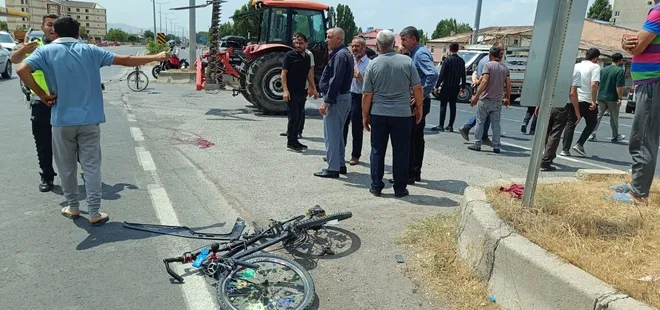 Ağrı’da minibüs bisikletli çocuğa çarptı: 14 yaşındaki İslam hayatını kaybetti