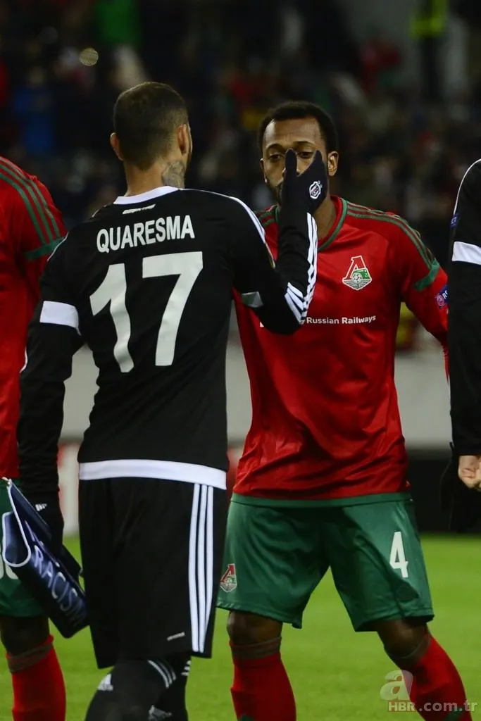 Lokomotiv Moskova - Beşiktaş maçından kareler 11