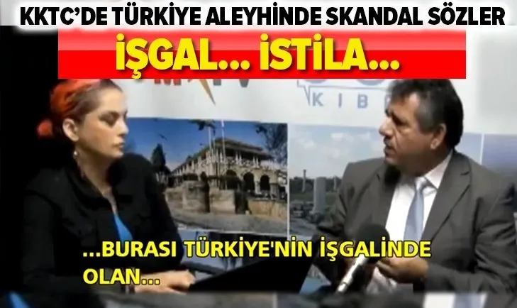 Son dakika: KKTC bayrağı yakan Rumların kimlikleri tespit edildi - 1