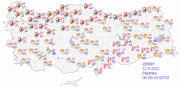 1662736809605.png Güneş yerini sağanak yağışa bırakıyor! Meteoroloji'den son dakika uyarısı! Okulların açıldığı güne dikkat! İstanbul Ankara İzmir hava durumu... - 5