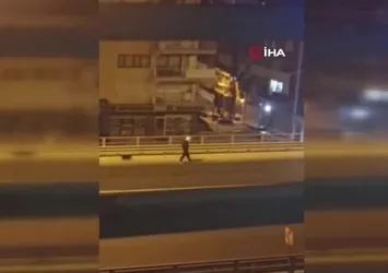 Maske taktı evleri taşladı