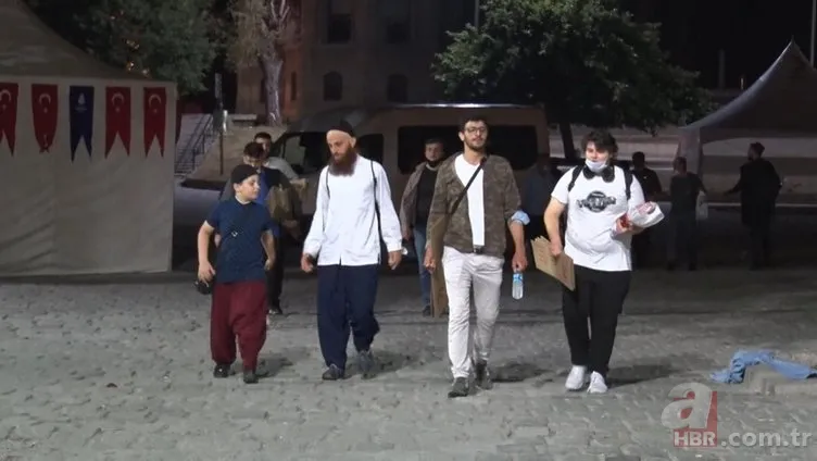 Ayasofya Camii heyecanı sabah kadar uyutmadı! Binlerce kişi toplandı 15