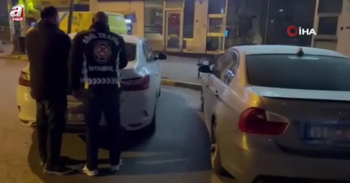 Emniyet şeridi magandasına 12 bin TL ceza