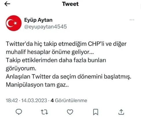 Twitter'da seçim operasyonu! FETÖ ve PKK yanlısı bot hesapların yalanlarına gazlama, milli içeriklere perdeleme