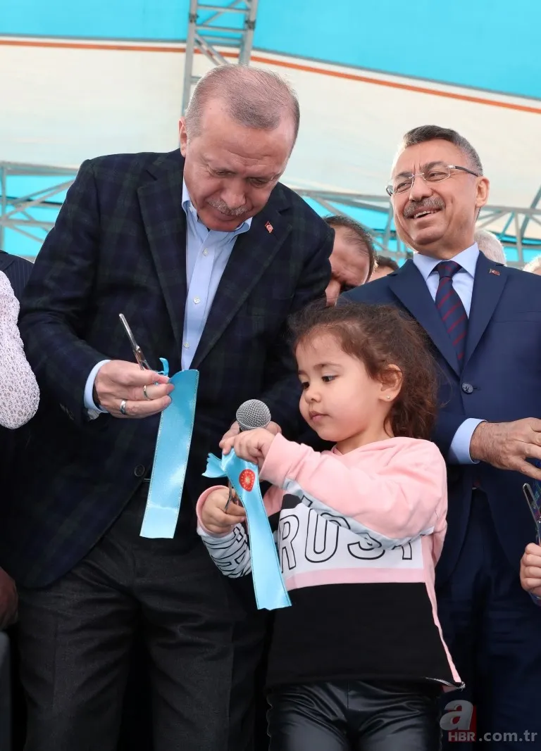 Başkan Erdoğan kurdeleyi kesip otomobille yolu test etti! Kuzey Marmara Otoyolu Kınalı-Odayeri Kesimi açıldı... 13
