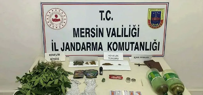 Mersin'de 'torbacı' operasyonu: 4 gözaltı