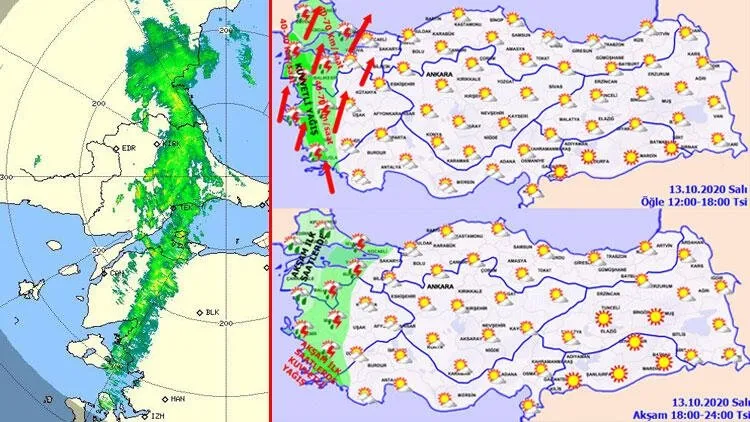 iste son radar goruntusu