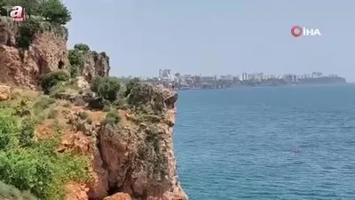 30 metrelik falezlerden ölümüne atlayış