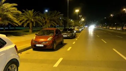 Kartal sahilde pes dedirten görüntü! Yasak dinlemediler