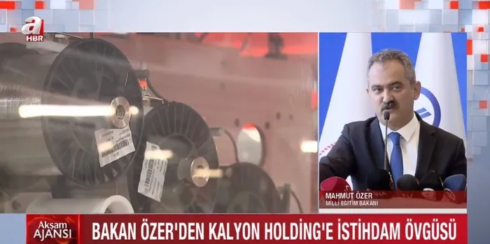 Milli Eğitim Bakanlığı ile Kalyon PV arasında iş birliği protokolü! Bakan Özer ve Haluk Kalyoncu'dan önemli mesajlar - 6