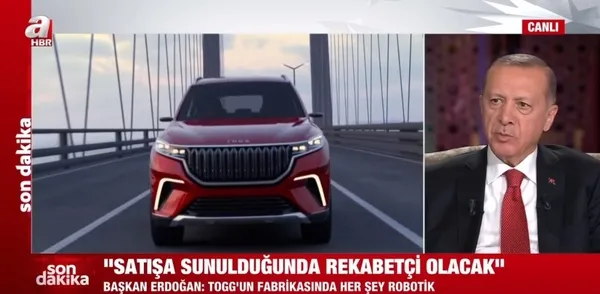 Başkan Erdoğan'dan Kemal Kılıçdaroğlu'na Togg göndermesi! "İşte fabrika işte otomobil! Muhalif medya takdir etti" - 6