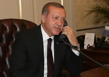 Başkan Erdoğan'dan Temimi'ye telefon