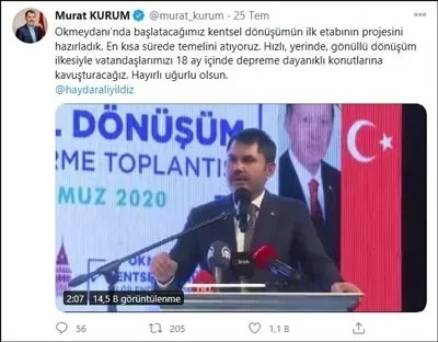 CHP’li İBB Başkanı İmamoğlu bir projeyi daha kendi projesi olarak sundu