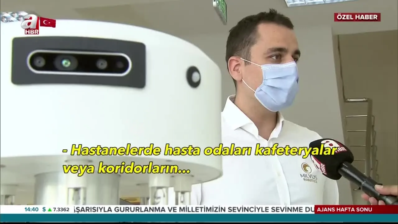 Yerli ve milli gurur! Koronavirüsü etkisizleştiren robotlar hizmete girdi | ABD Almanya ve İtalya'da da kullanımda...