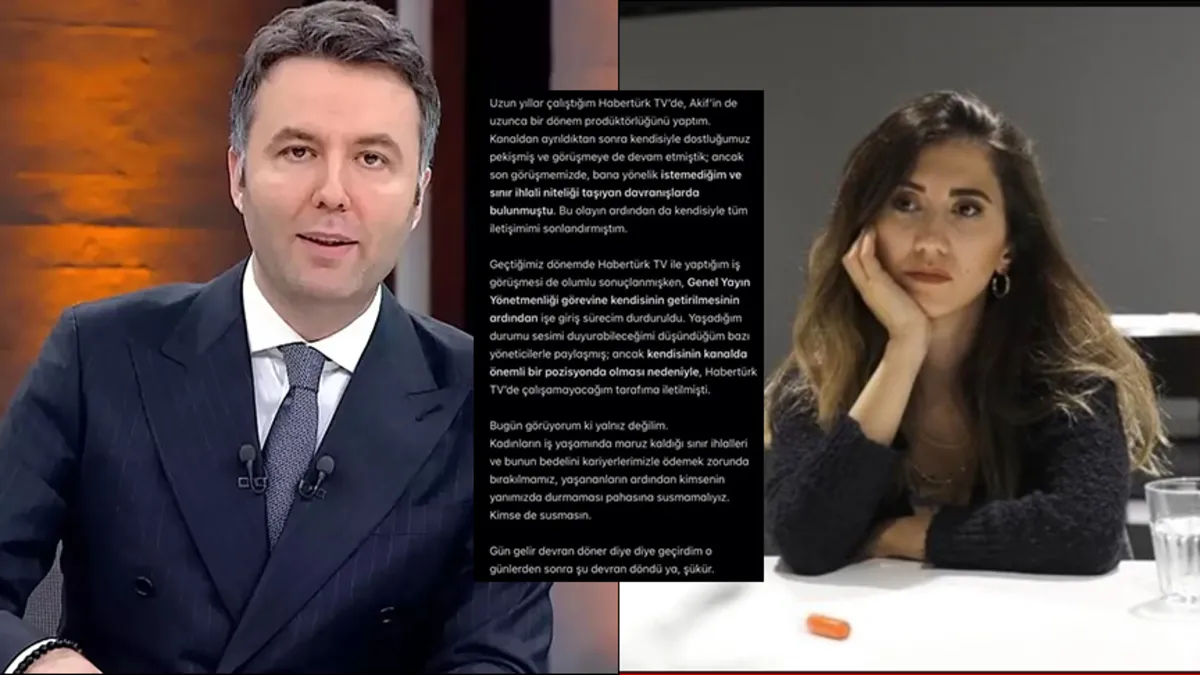 Eski Habertürk çalışanından Mehmet Akif Ersoy hakkında taciz itirafı