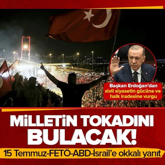 Başkan Erdoğan’dan darbe kalkışması göndermesi: Milletin tokadını bulacak