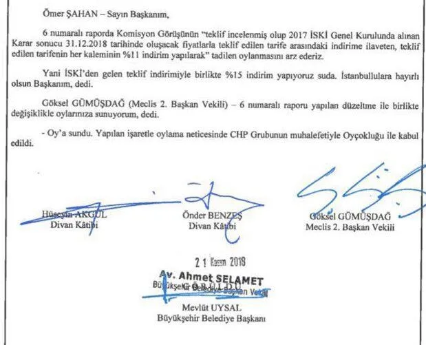 CHP'nin adayı Ekrem İmamoğlu su indirimine karşı çıktı - 1