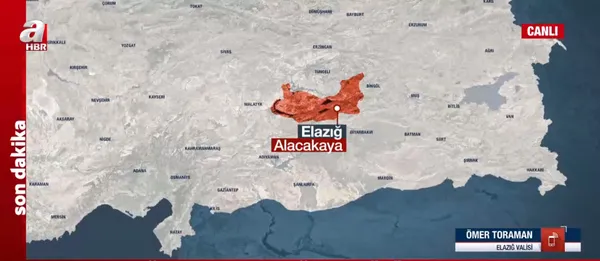 Elazığ Palu’da maden ocağında göçük! Toprak altında kalan tüm işçiler kurtarıldı