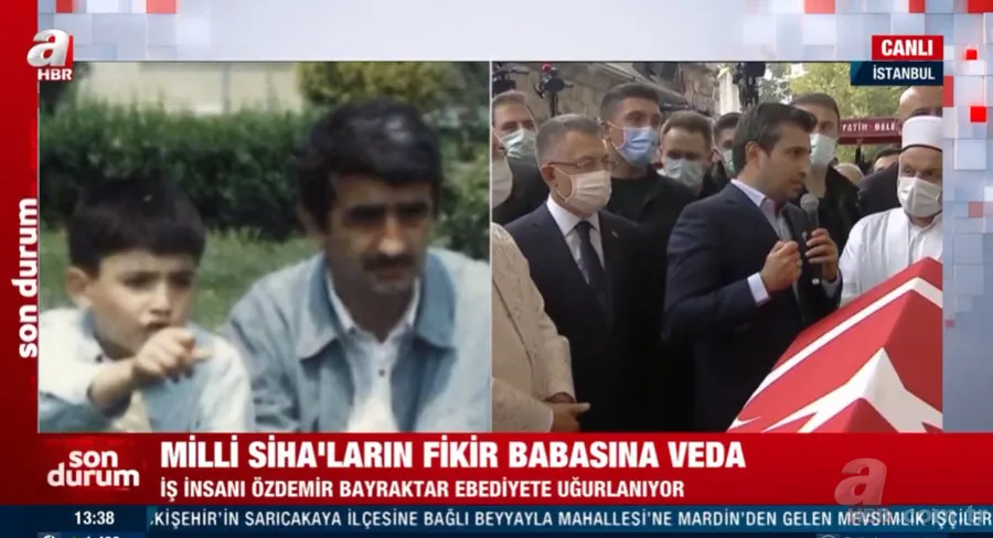 Özdemir Bayraktar son yolculuğuna uğurlandı! Sevenleri Fatih Camii'ne akın etti 12