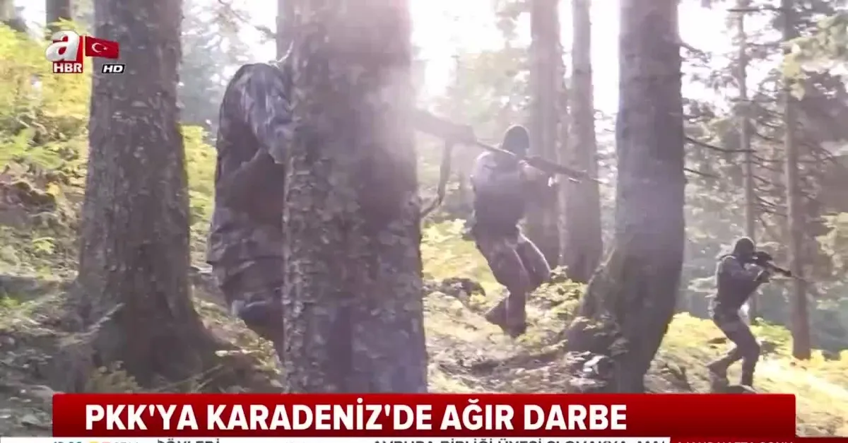 PKK'nın Karadeniz karargahı bulundu |Video