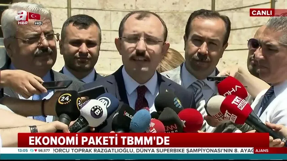 Yeni ekonomi paketi TBMM’de | Video