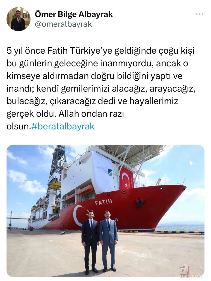 Muhalif eski Bakan Türker'den dikkat çeken Karadeniz gazı açıklaması: Allah'ı var mimarı Berat Albayrak 15