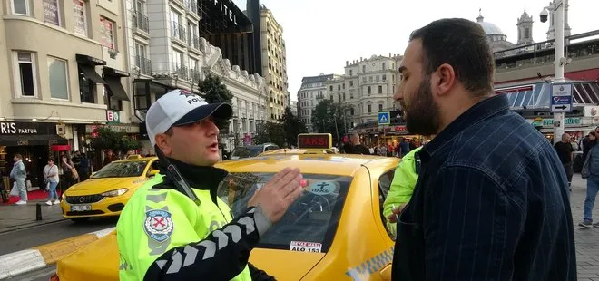 İstanbul’da polise küstahça davranan taksici! “Bazen size yapılanları hak ediyorsunuz”