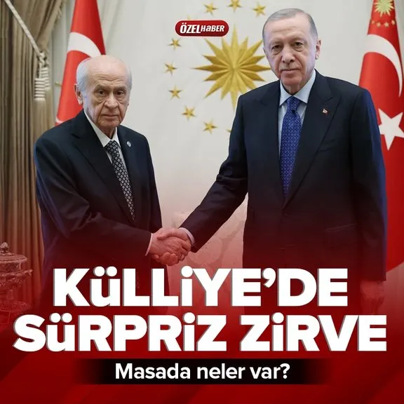 Başkan Erdoğan’dan kritik kabul! Devlet Bahçeli ile görüşüyor| Masada hangi konular olacak?