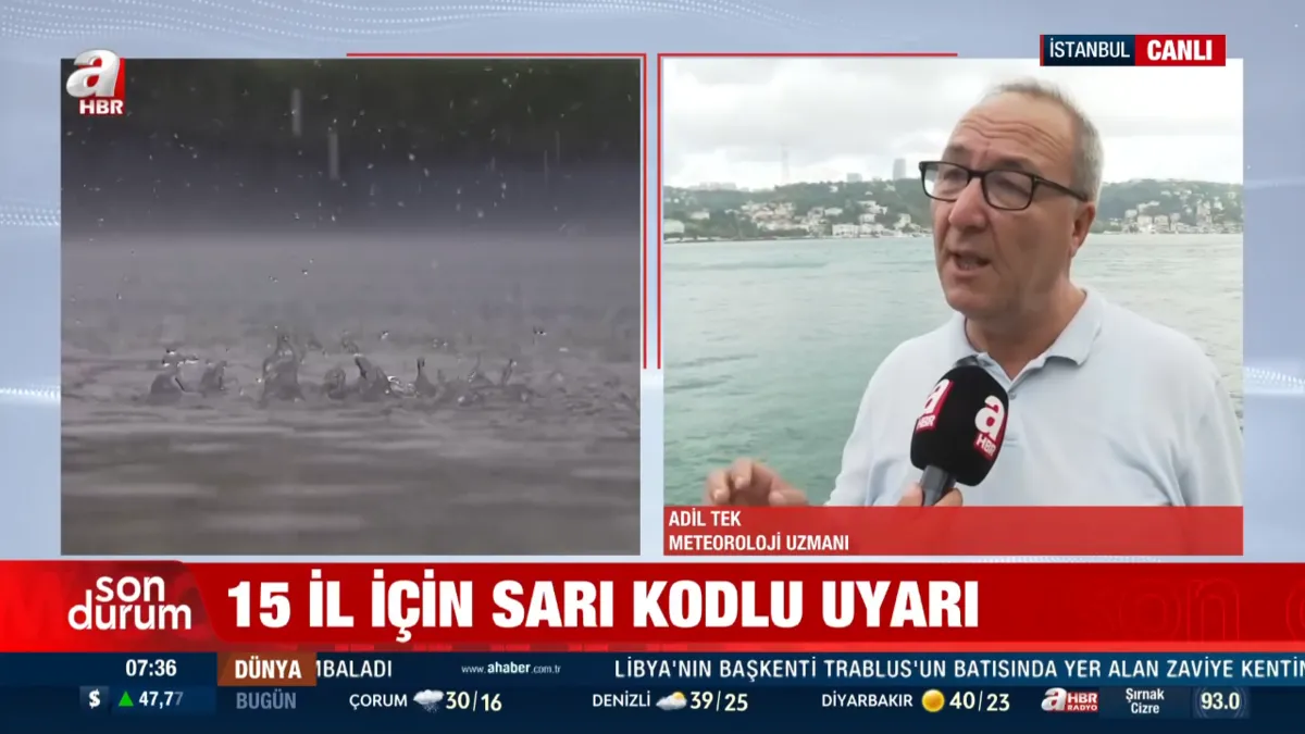 21 il için sarı kodlu uyarı! İstanbul'da fırtına ve sağanak alarmı - 4