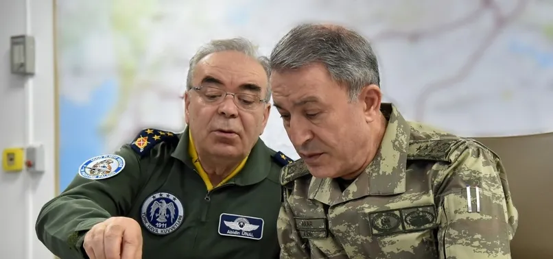 Sincar'a operasyonu komutanlar saniye saniye takip etti