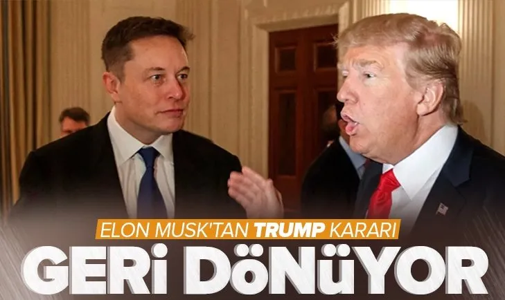 Twitter’ı satın alan Elon Musk’tan Trump hamlesi! Geri dönüyor