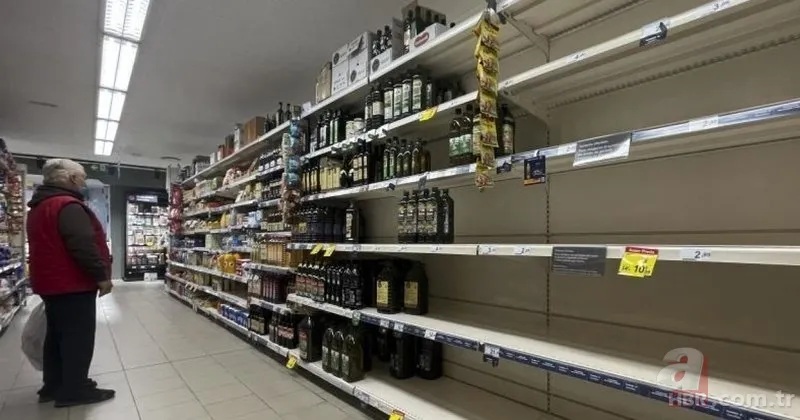 Almanya'daki gıda krizi temel besin maddelerine kısıtlama getirtti! Raflardaki uyarı şoke etti 1