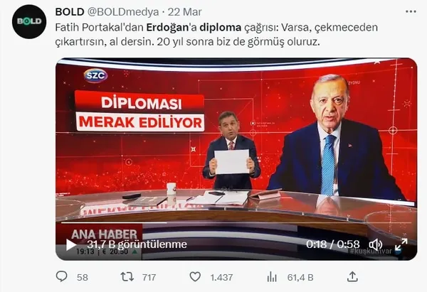 1679691436982.jpg "Başkan Erdoğan'ın diploması yok" yalanı muhalefetin elinde patladı! CHP medyasına yanıt Marmara Üniversitesi'nden geldi - 2