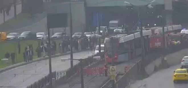 İstanbul’da tramvay altında can pazarı