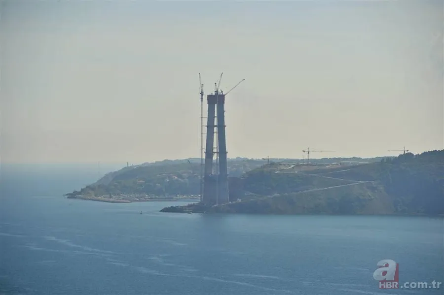 3. Boğaz Köprüsü'nün inşaatında bir yıl geride kaldı 8