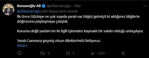 ’Alevilerin yardım tırına silahlı saldırı’ yalanı: İstanbul Valiliği gerçeği açıkladı! HDP’li vekil çark etti