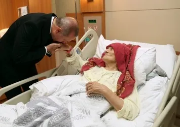 Başkan Erdoğan'dan hasta ziyareti