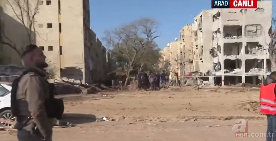 Demir Kubbe delik deşik! A Haber İsrail'deki yıkımı görüntüledi 7