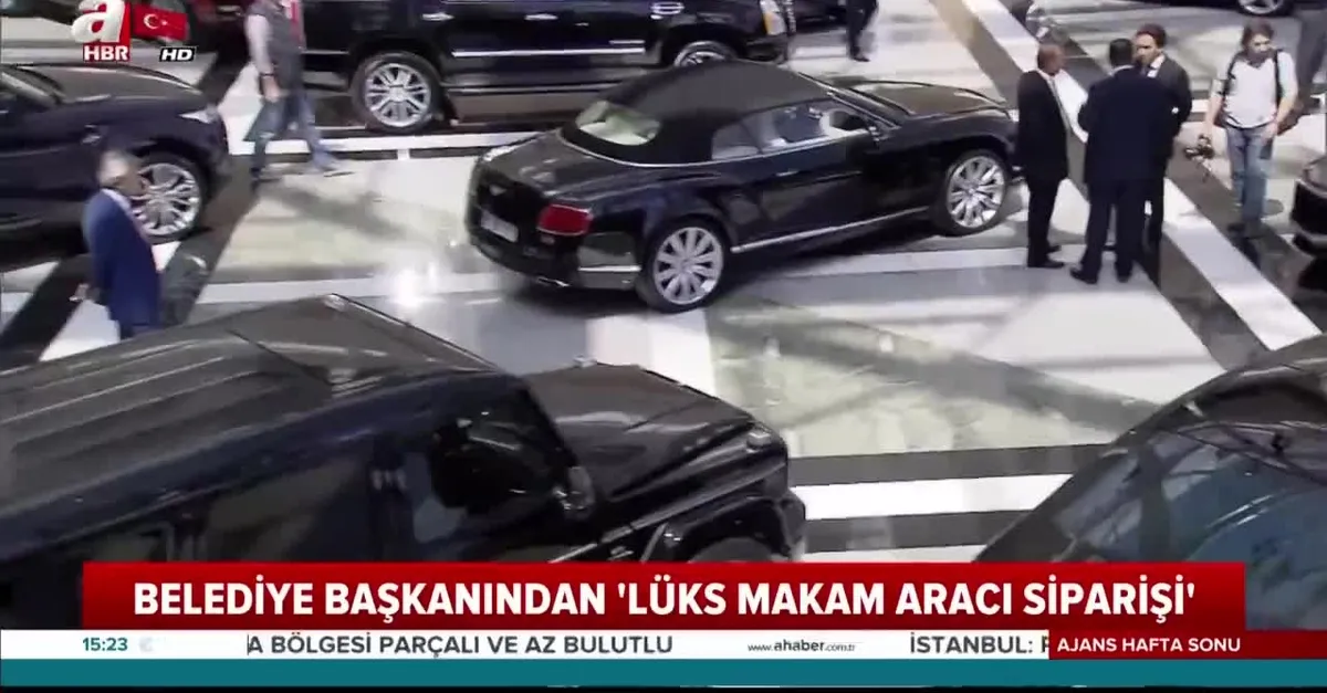 İsrafı dillerin lüks hayatlarında! CHP'li başkandan lüks makam aracı siparişi |Video