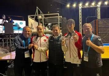 Milli Cimnastikçiler tarih yazdı: Gençler Dünya Parkur Şampiyonası'nda 3 madalya!