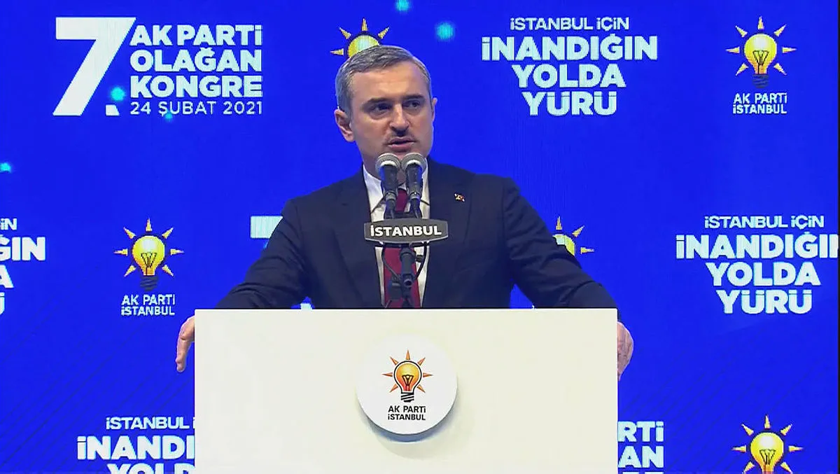 Bayram Şenocak AK Parti İstanbul 7. Olağan İl Kongresi'nde "veda" mesajı