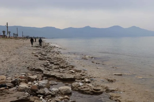 Aydın'da sular çekildi, tarih ortaya çıktı - 2